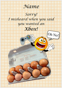 Xbox Eggs Box - Personalised