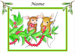 Cranberry Decorations - Personalised