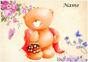 Glammed Up Bear - Personalised