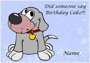 Cake Dog - Personalised