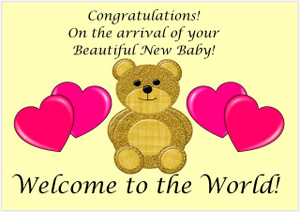 New Baby - Personalised