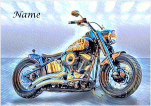 Harley Davidson - Personalised