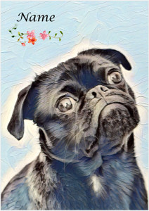 Pug Love - Personalised Pug Love - Personalised