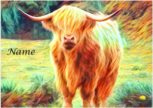 Angus in the Meadow - Personalised Angus in the Meadow - Personalised