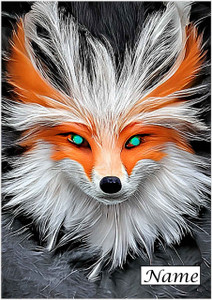 Feathered Fox - Personalised