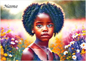 In Fields of Flowers - Personalised