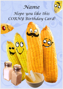 The Corny Card - Personalised