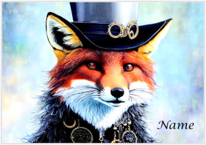 The Gentleman Fox - Personalised
