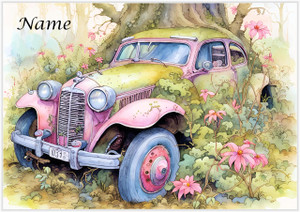 Vintage Vehicle - Personalised Vintage Vehicle - Personalised