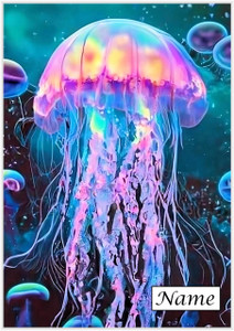 Glowing Jellyfish - Personalised