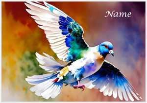 Racing Pigeon - Personalised