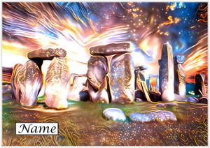 Stonehenge Summer Solstice - Personalised