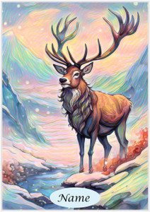 Mountain Stag - Personalised