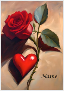 The Heart and the Rose - Personalised The Heart and the Rose - Personalised