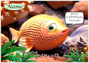 O-FISH-ially Awesome - Personalised