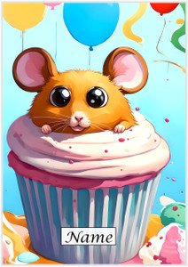 Cutie in a Cupcake - Personalised