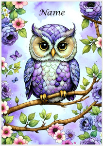 The Little Lilac Owl - Personalised The Little Lilac Owl - Personalised