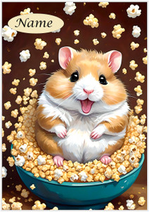 Pass the Popcorn Hamster - Personalised Pass the Popcorn Hamster - Personalised