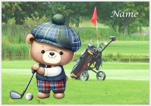 Tiny Golf Ted - Personalised