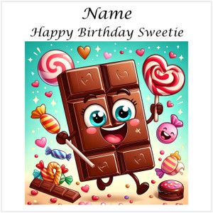 Happy Birthday Sweetie - Personalised Happy Birthday Sweetie - Personalised