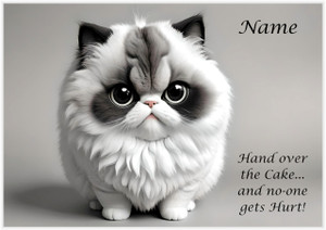 Chubby Cat - Personalised Chubby Cat - Personalised