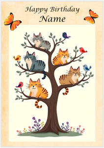 Happy Cat Tree - Personalised