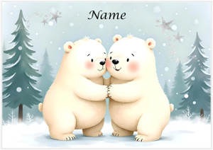 Polar Bear Hug - Personalised