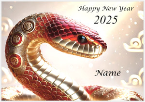Year of the Snake 2025 - Personalised