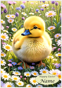 Duckling in the Daisies - Personalised Duckling in the Daisies - Personalised