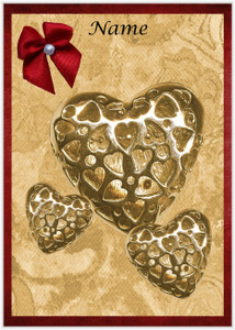 Filigree Heart - Personalised Filigree Heart - Personalised
