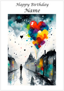 Love on the Dullest of Days - Personalised