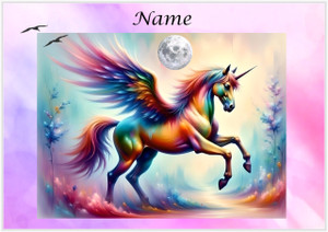 Sky-Dreamers Pegasus Unicorn - Personalised Sky-Dreamers Pegasus Unicorn - Personalised