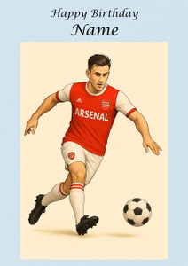 Arsenal Player - Personalised Arsenal Player - Personalised
