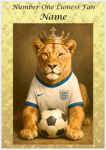 Lioness Football fan - Personalised