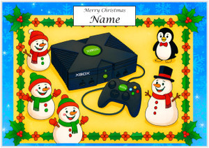 Christmas XBox Yellow - Personalised