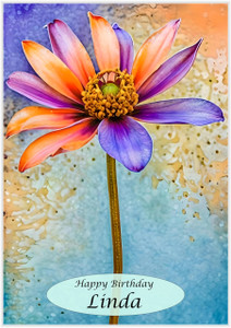Fantasy Flower in Bloom - Personalised