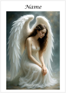 Guardian Angel in Reflection - Personalised