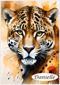 Beauty of the Big Cat - Female - Personalised