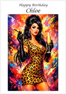 Amy Winehouse Inspired Tribute - Personalised