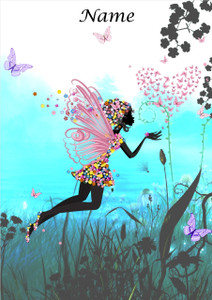 Fairy Blue Lake Floating - Personalised