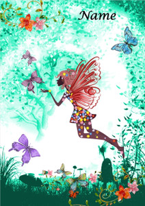 Butterfly Forest Fairy - Personalised