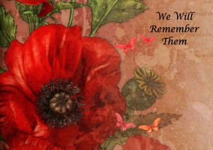 We Will Remember 2 - Personalised We Will Remember 2 - Personalised