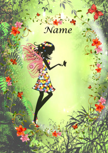 Green Wood Fairy - Personalised Green Wood Fairy - Personalised