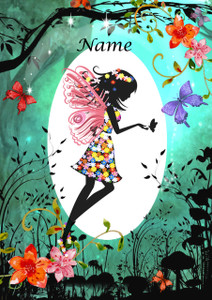 Teal Wood Fairy - Personalised Teal Wood Fairy - Personalised