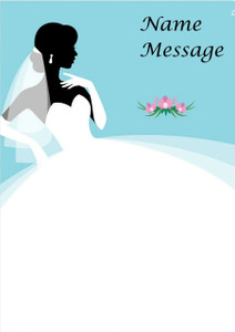 Wedding Bride Simple - Personalised Wedding Bride Simple - Personalised