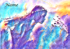 Dandelion Flower Girl - Personalised Dandelion Flower Girl - Personalised