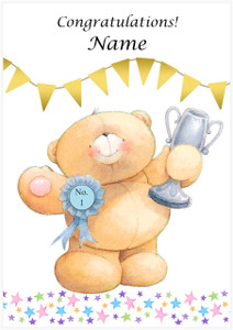 Congratulations Bear - Personalised