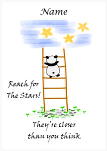 Reach For The Stars - Personalised