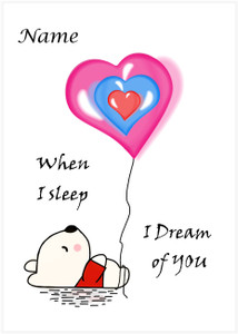 I Dream of You - Personalised
