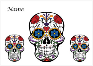 Sugar Skulls - Personalised Sugar Skulls - Personalised